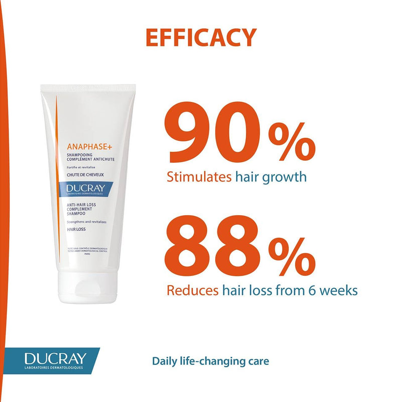 Ducray Anaphase+ Anti-Hair Loss Complement Shampoo - Skin Society {{ shop.address.country }}