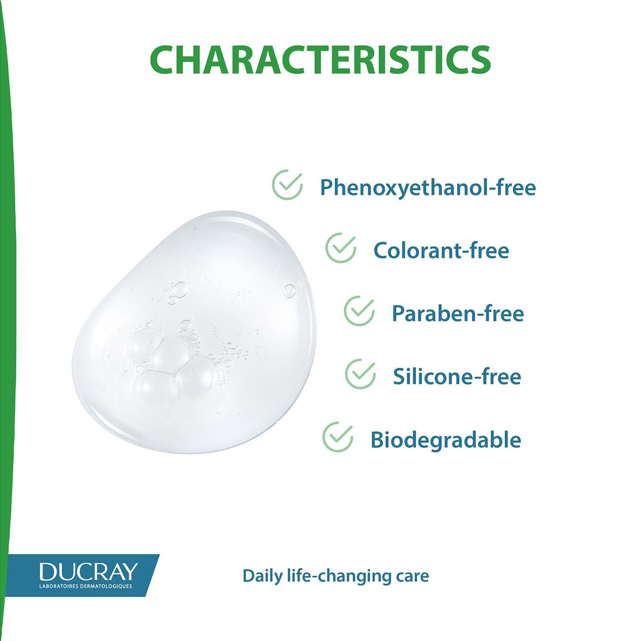 Ducray Extra-Gentle Dermo-Protective Shampoo - Delicate Hair of the Whole Family - Skin Society {{ shop.address.country }}