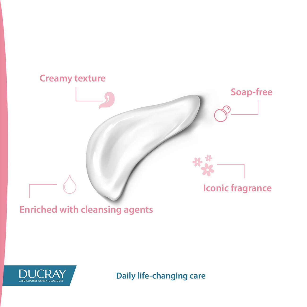 Ducray Ictyane Cleansing Shower Cream - Face and Body - Skin Society {{ shop.address.country }}