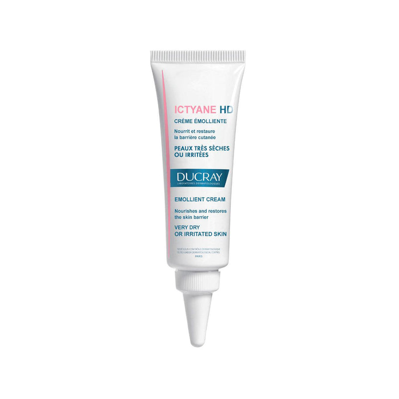 Ducray Ictyane HD Emollient Cream - Very Dry or Irritated Skin - Skin Society {{ shop.address.country }}