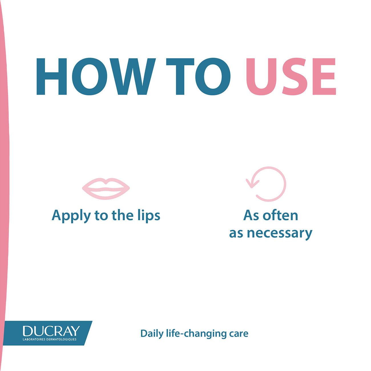Ducray Ictyane Lip Balm - Chapped and Damaged Lips - Skin Society {{ shop.address.country }}
