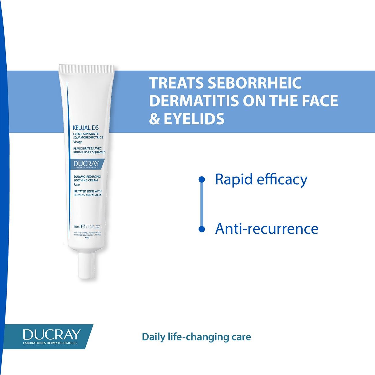 Ducray Kelual DS Squamo-Reducing Soothing Cream - Skin Society {{ shop.address.country }}