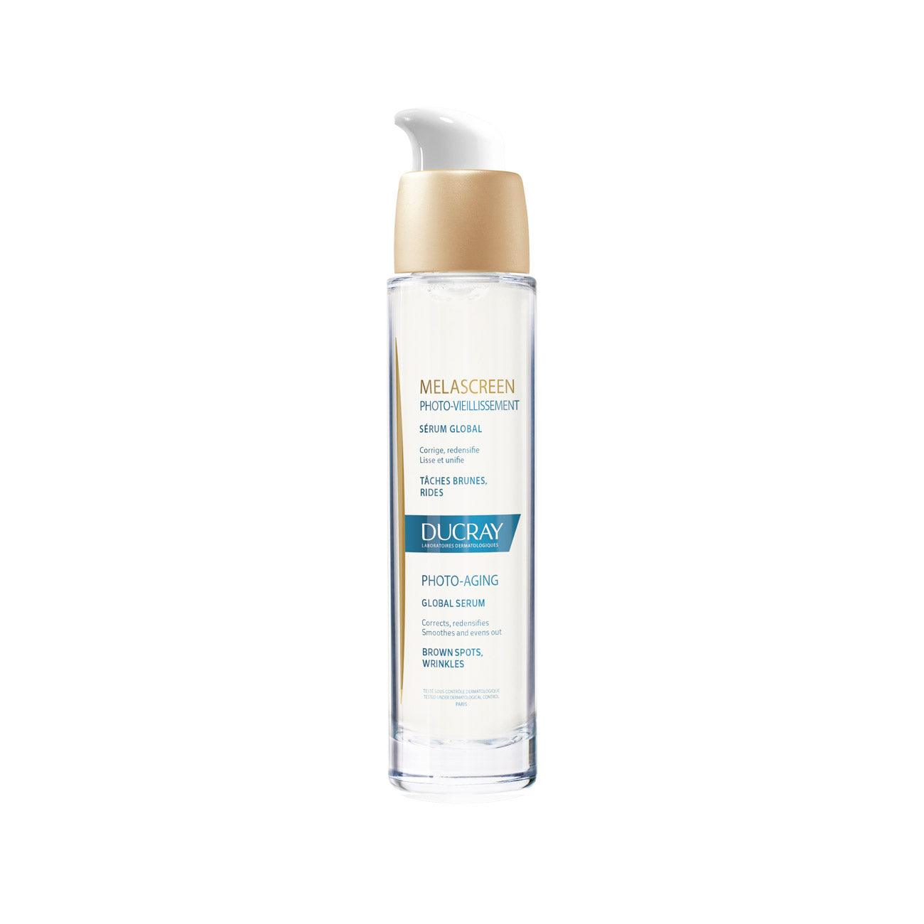 Ducray Melascreen Photo-Aging Global Serum - Brown Spots, Wrinkles - Skin Society {{ shop.address.country }}
