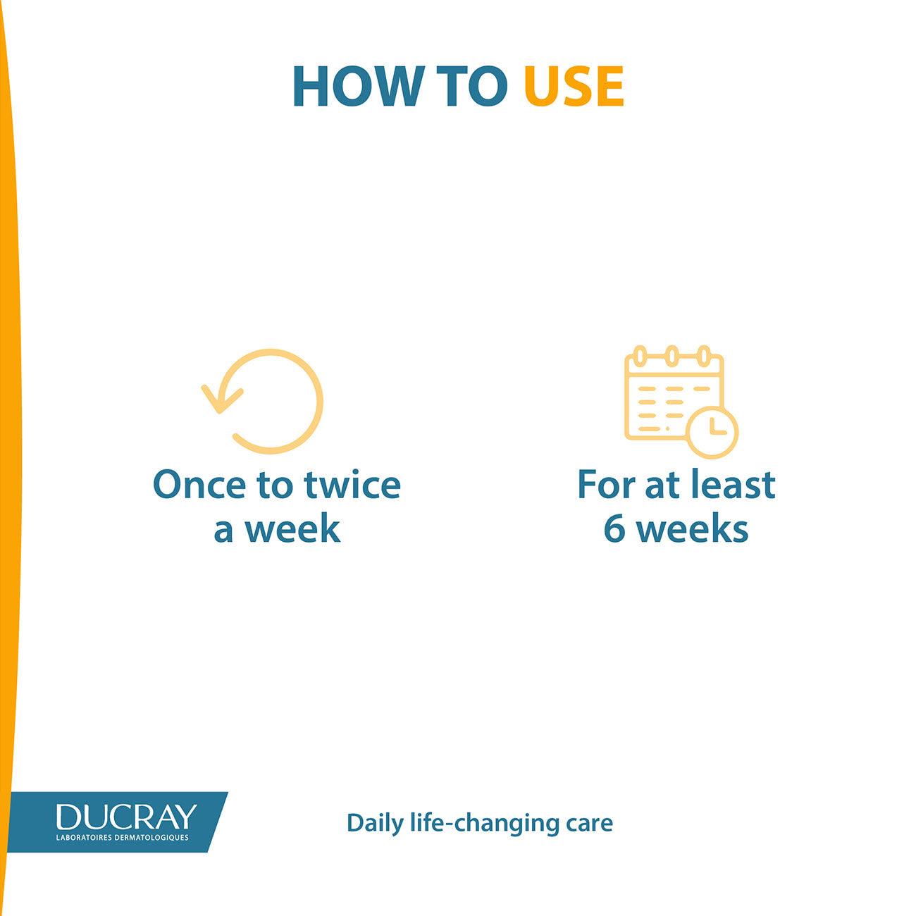 Ducray Nutricerat Nourishing Repairing Shampoo - Very Dry, Brittle and Damaged Hair - Skin Society {{ shop.address.country }}