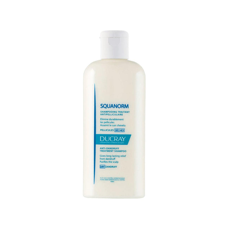 Ducray Squanorm Anti-Dandruff Treatment Shampoo - Dry Dandruff - Skin Society {{ shop.address.country }}