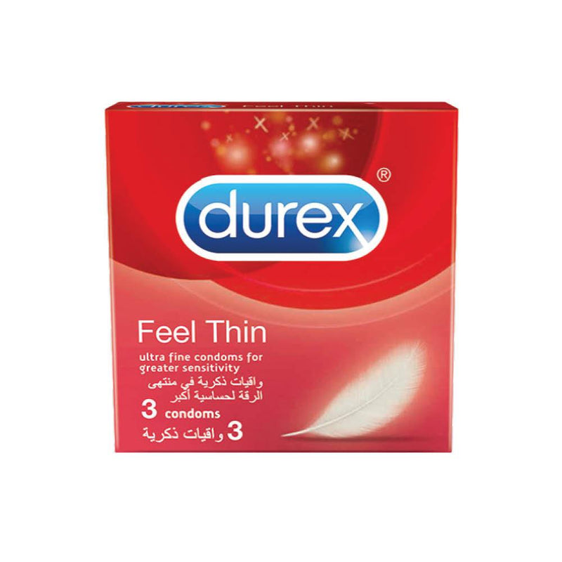 Durex Feel Thin Condoms - Skin Society {{ shop.address.country }}