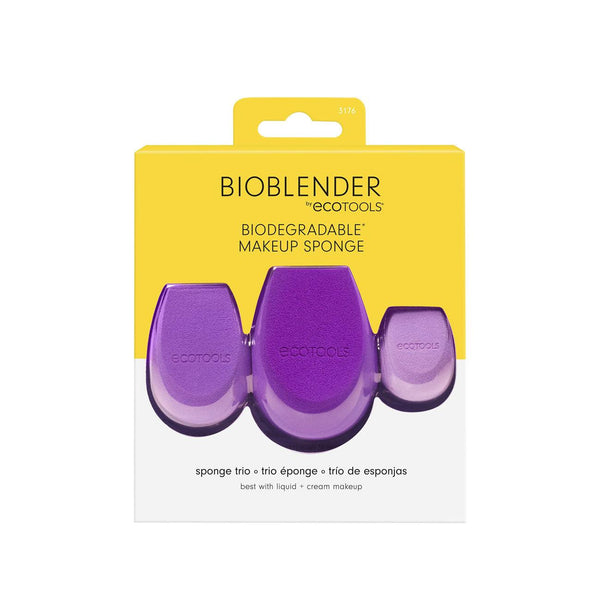 Ecotools Bioblender Makeup Sponge Trio - Skin Society {{ shop.address.country }}