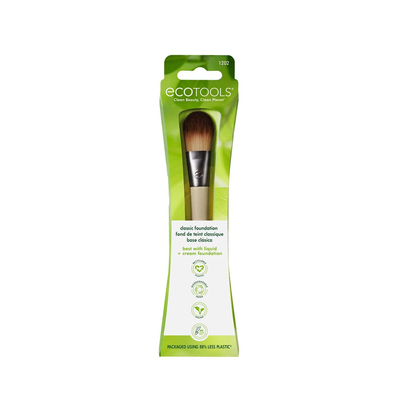 Ecotools Classic Foundation Brush - Skin Society {{ shop.address.country }}