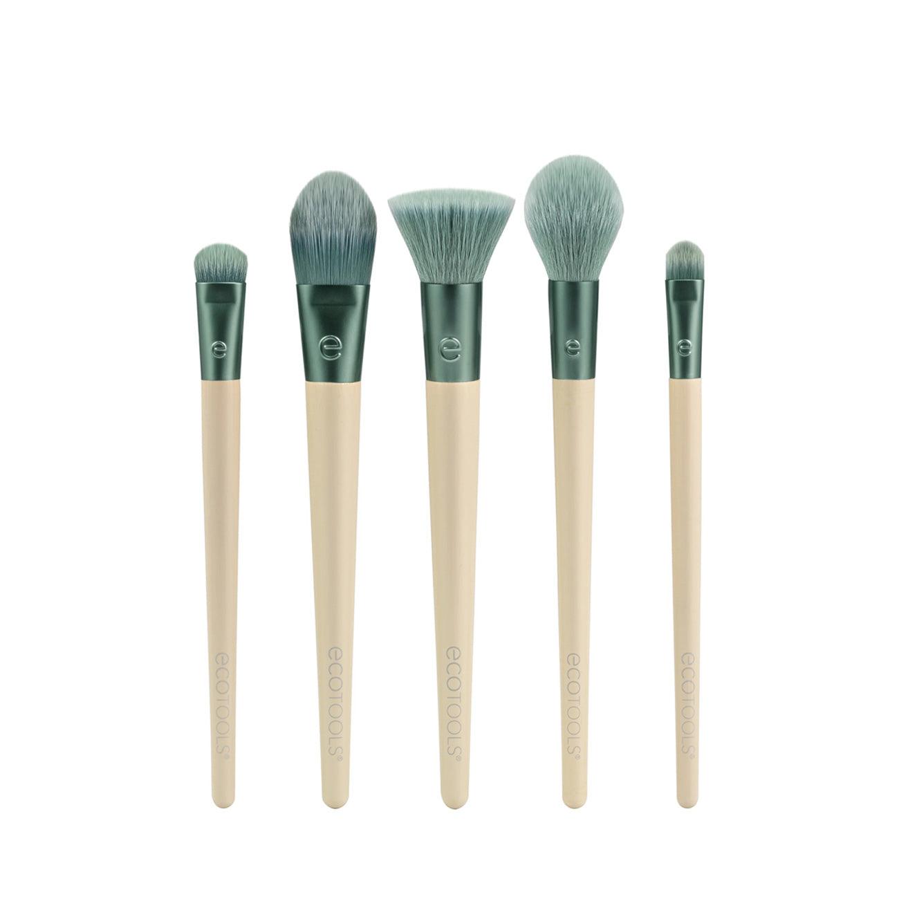 Ecotools Elements Super-Natural Face Makeup Brush Kit x5 - Skin Society {{ shop.address.country }}
