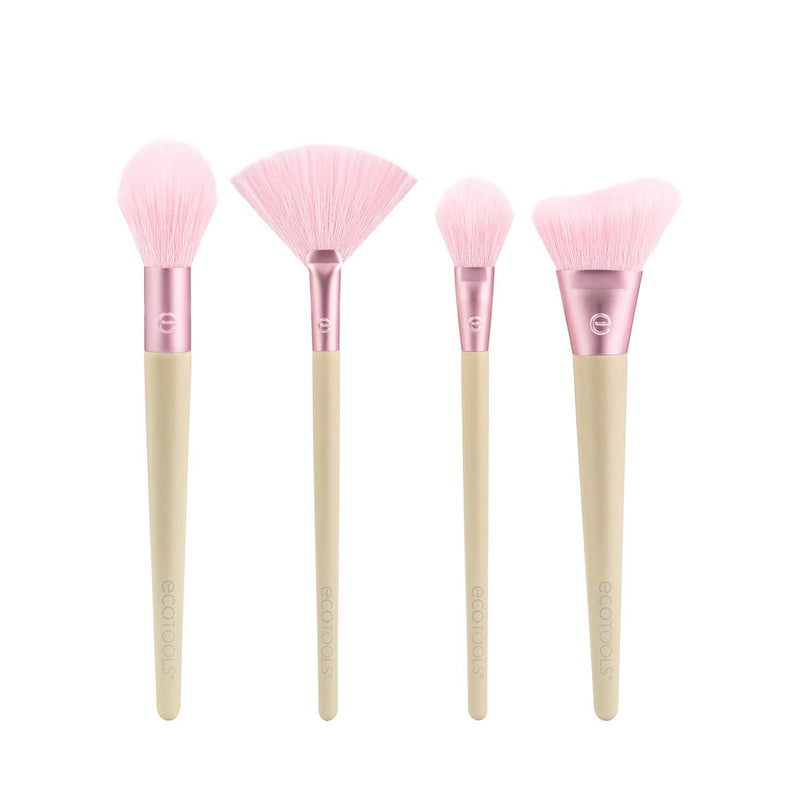 Ecotools Elements Wind-Kissed Finish Makeup Brush Kit x4 - Skin Society {{ shop.address.country }}