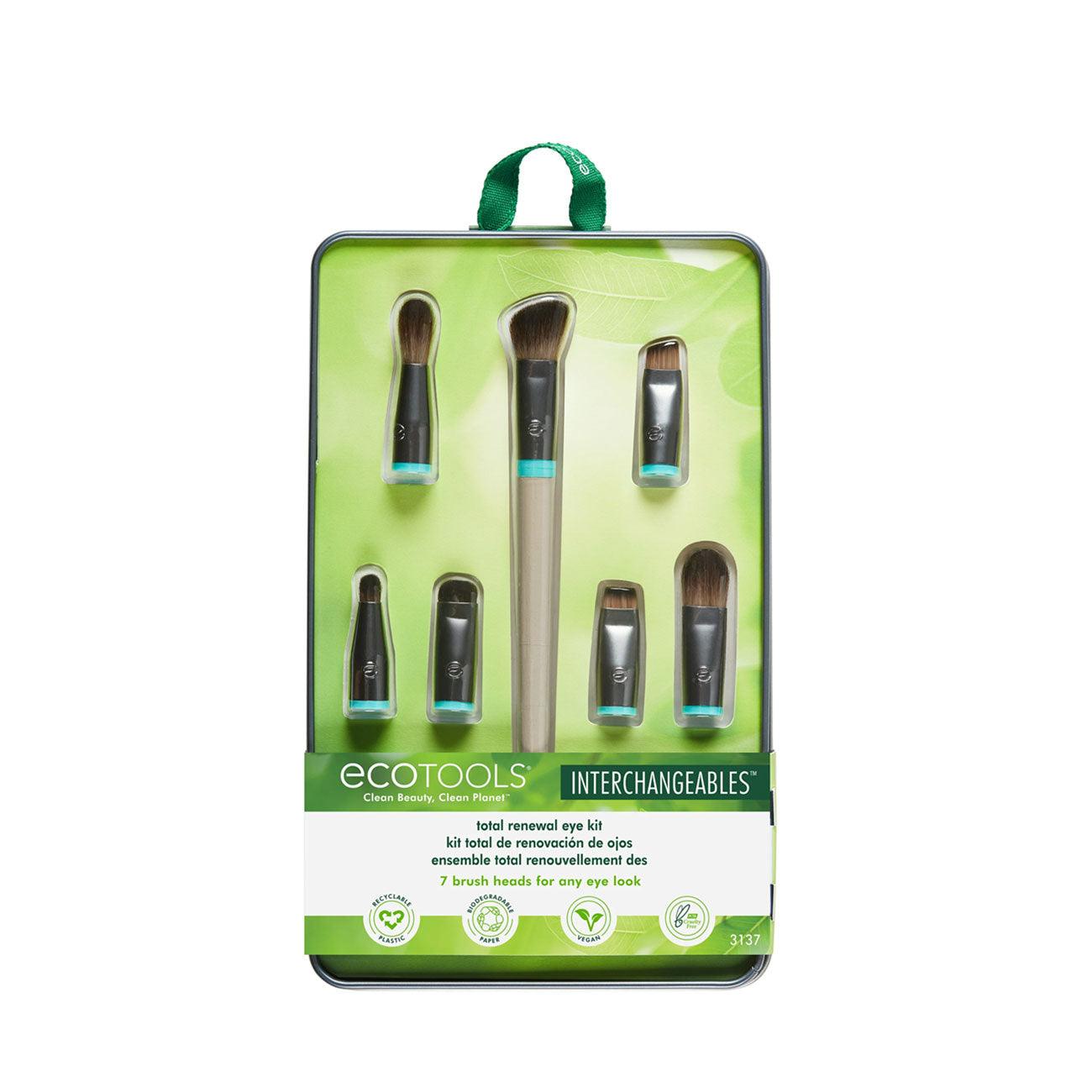 Ecotools Interchangeables Total Renewal Eye Makeup Brush Kit - Skin Society {{ shop.address.country }}