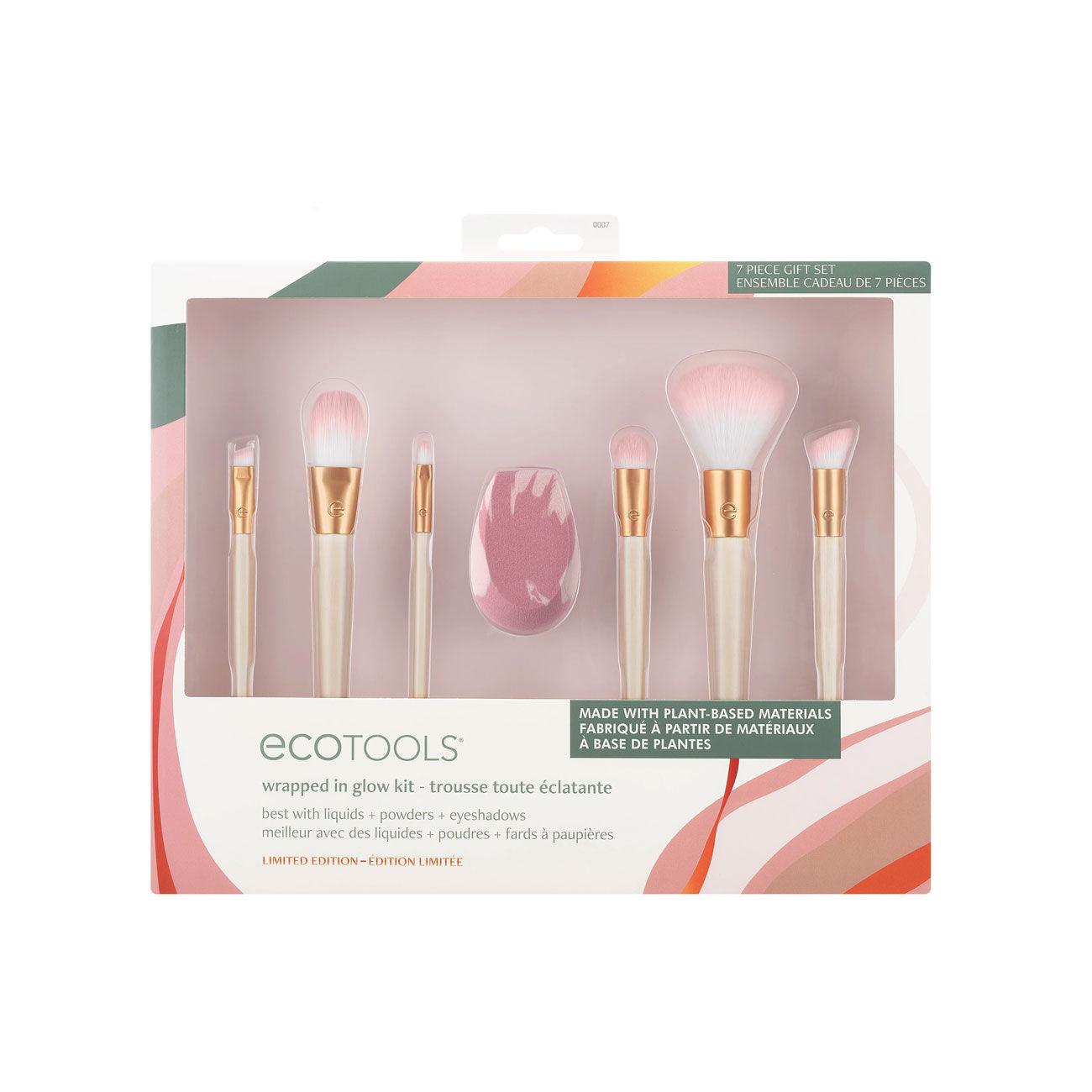 Ecotools Wrapped In Glow Makeup Brush & Sponge Set - Skin Society {{ shop.address.country }}