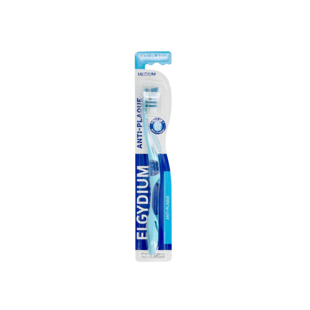 Elgydium Anti-Plaque Medium Toothbrush - Skin Society {{ shop.address.country }}