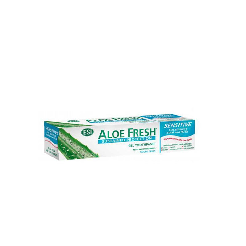 ESI Aloe Fresh Sensitive Gel Toothpaste - Skin Society {{ shop.address.country }}