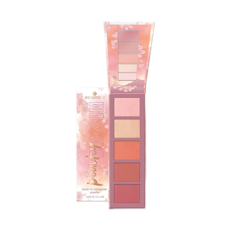 Essence Peachy Blossom Blush & Highlighter Palette - Skin Society {{ shop.address.country }}