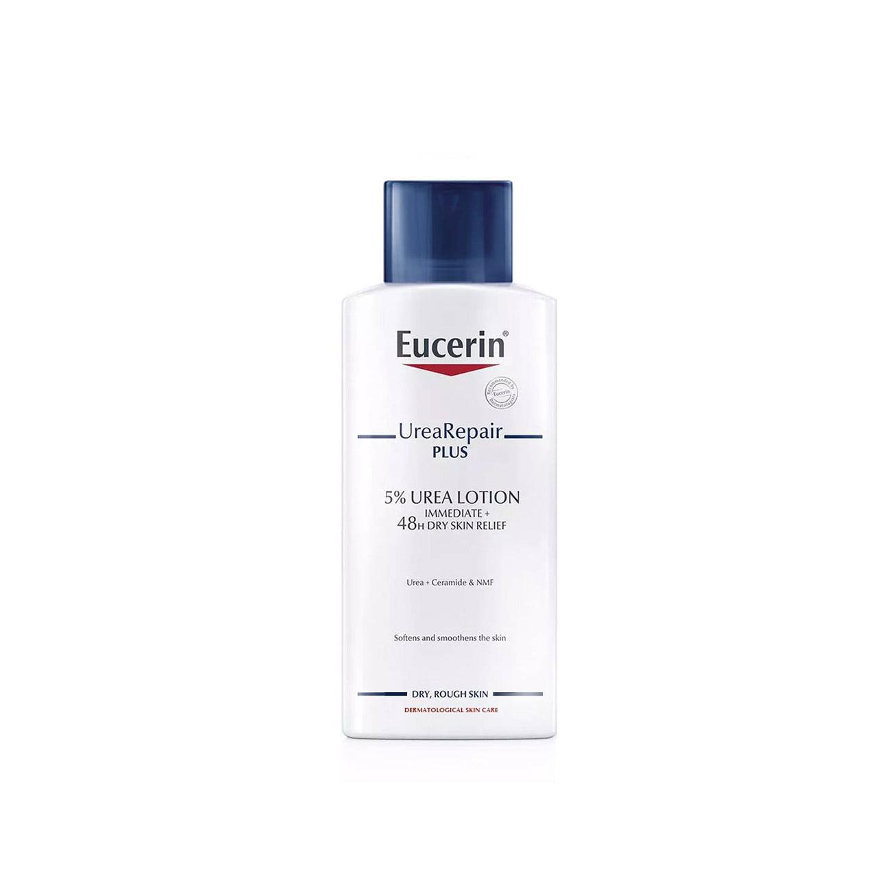 Eucerin Urea Repair Plus 5% Urea Lotion Immediate+ 48H Dry Skin Relief - Dry Rough Skin - Skin Society {{ shop.address.country }}