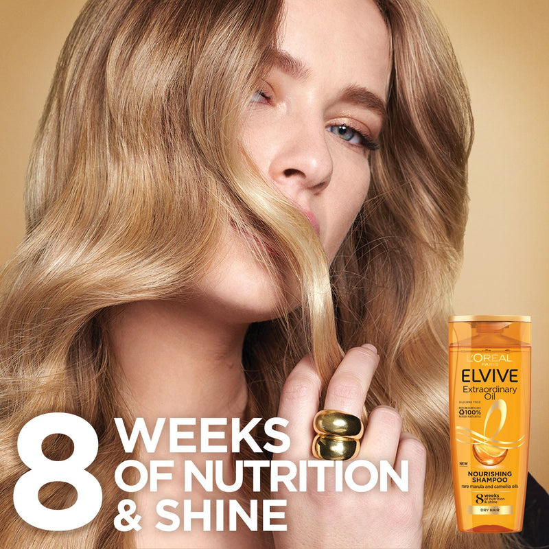 L’Oreal Paris Elvive Extraordinary Oil Nourishing Shampoo - For Normal Hair With Tendency To Dry