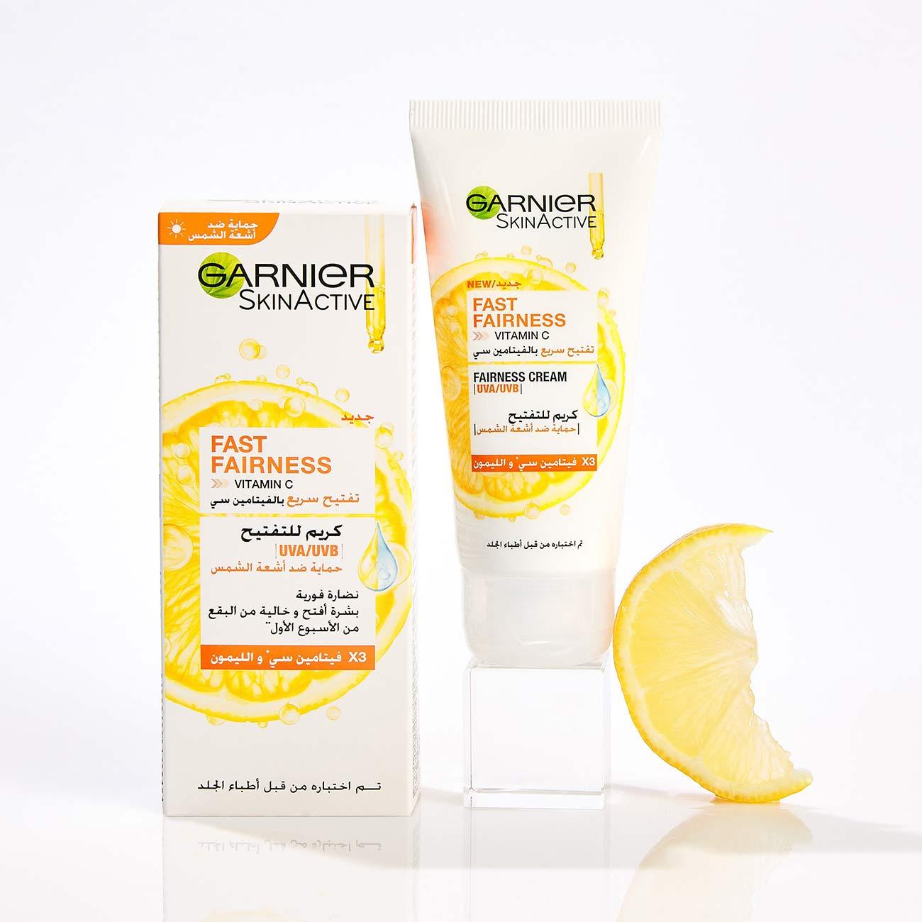 Garnier Fast Bright Vitamin C Brightening Day Cream - Skin Society {{ shop.address.country }}