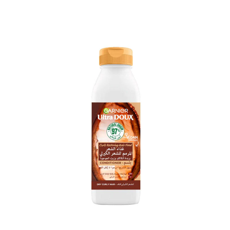 Garnier Ultra Doux Vegan Hair Food Cocoa Butter & Jojoba Oil Conditioner - Skin Society {{ shop.address.country }}