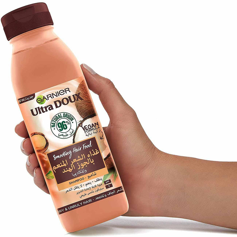 Garnier Ultra Doux Vegan Hair Food Coconut & Macadamia Shampoo - Skin Society {{ shop.address.country }}