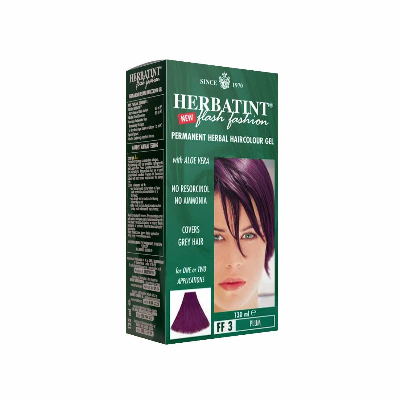 Herbatint Permanent Hair Colour Gel Flash Fashion - Skin Society {{ shop.address.country }}