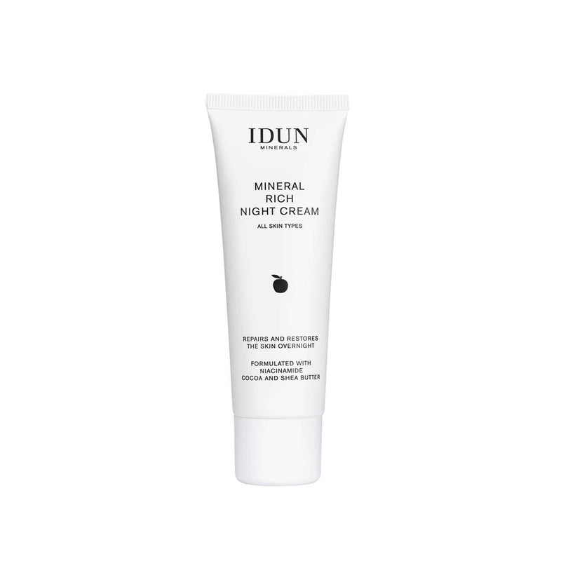 IDUN Minerals Mineral Rich Night Cream - Skin Society {{ shop.address.country }}