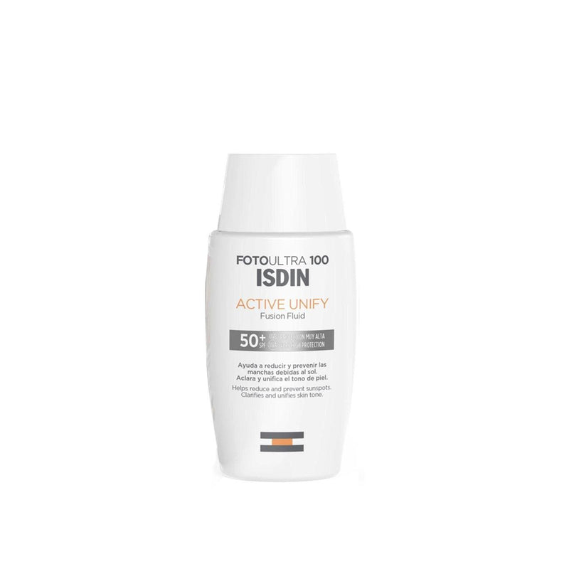 Isdin FotoUltra 100 Active Unify Fusion Fluid Without Color SPF50+ - Skin Society {{ shop.address.country }}