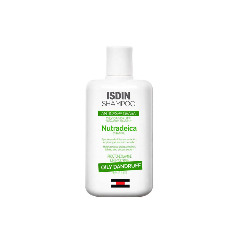 Isdin Nutradeica Healthy Scalp Oily Dandruff Shampoo - Skin Society {{ shop.address.country }}