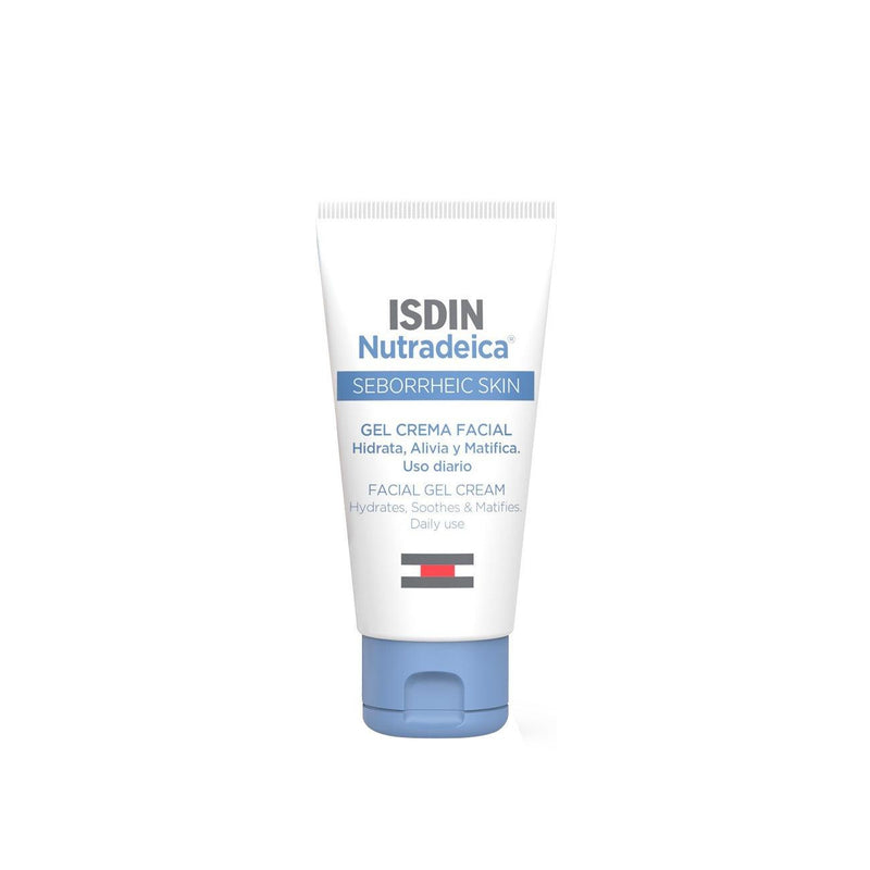 Isdin Nutradeica Seborrheic Skin Facial Gel Cream - Skin Society {{ shop.address.country }}