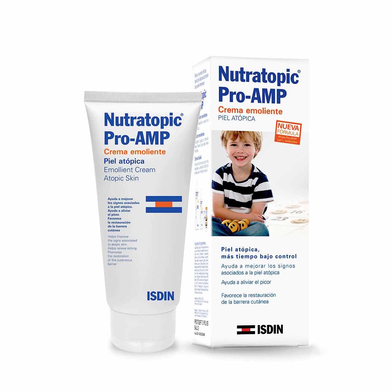 Isdin Nutratopic Pro-AMP Emollient Cream - Atopic Skin - Skin Society {{ shop.address.country }}