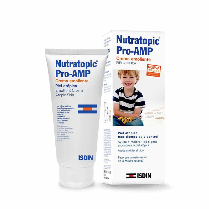 Isdin Nutratopic Pro-AMP Emollient Cream - Atopic Skin - Skin Society {{ shop.address.country }}