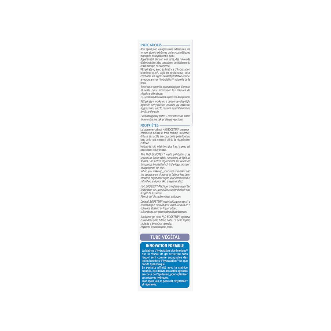 Jonzac REhydrate+ H2O Booster Night Gel Balm - Skin Society {{ shop.address.country }}