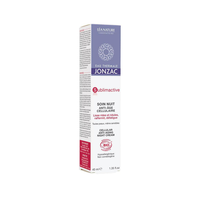 Jonzac Sublimactive Cellular Anti-Aging Night Cream - Skin Society {{ shop.address.country }}