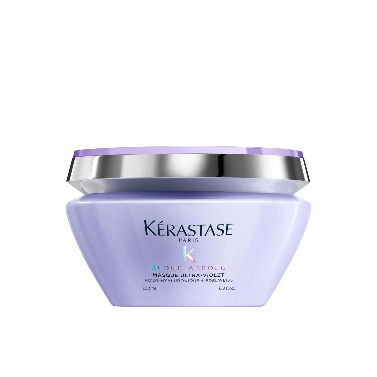 Kérastase Blond Absolu Masque Ultra-Violet - Lightened, Highlighted Cool Blonde Hair - Skin Society {{ shop.address.country }}