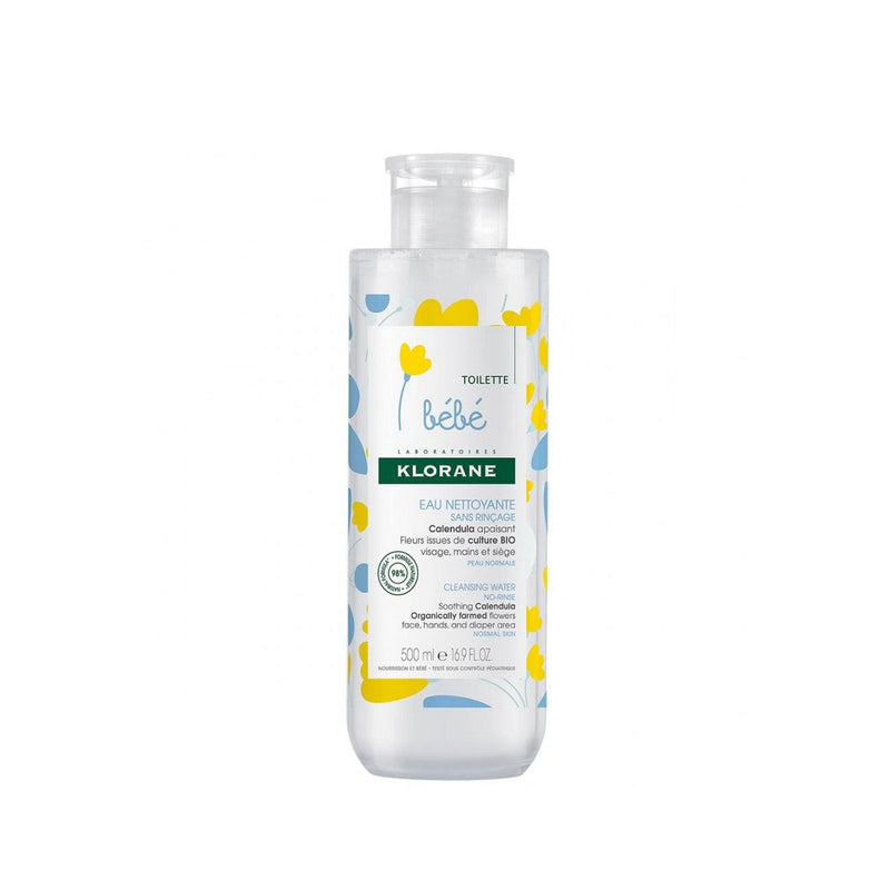 Klorane Bébé Cleansing Micellar Water - No Rinse Formula - Skin Society {{ shop.address.country }}
