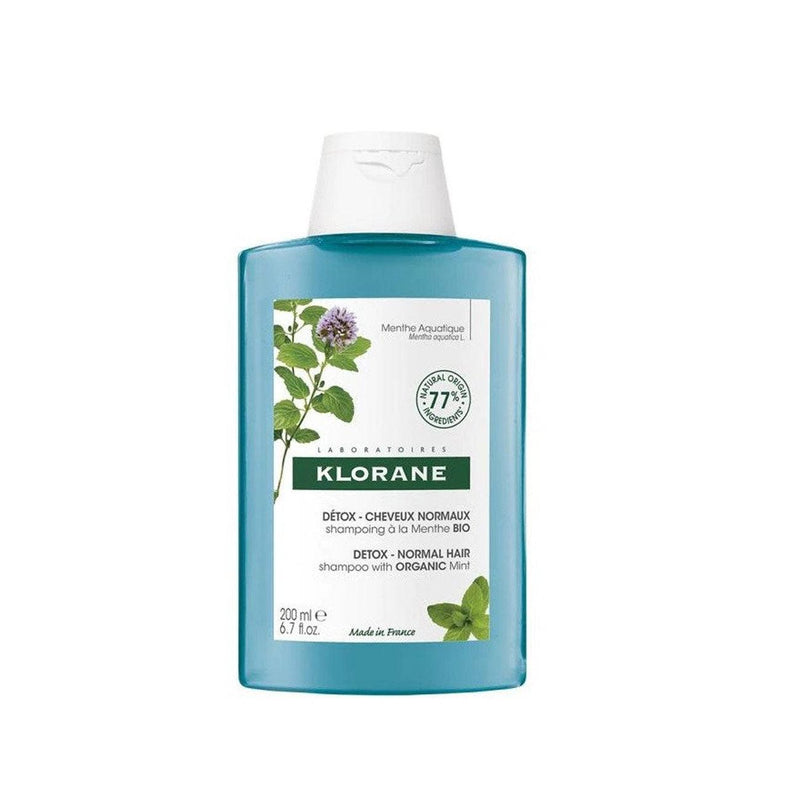 Klorane Detox Shampoo with Aquatic Mint - Skin Society {{ shop.address.country }}