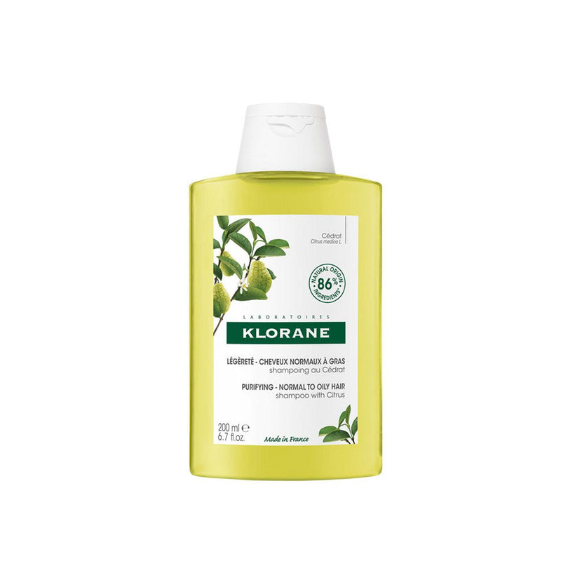 Klorane Purifying Shampoo with Citrus Pulp - Normal to Oily Hair - Skin Society {{ shop.address.country }}