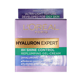 L'Oréal Paris Hyaluron Expert Moisturiser and Anti-Aging 8h Shine Control Replumping Gel -Cream - Skin Society {{ shop.address.country }}