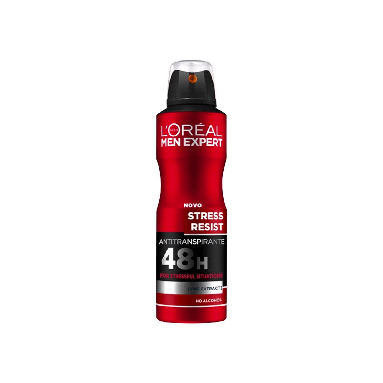 L'Oréal Paris Men Expert Stress Resist 48H Anti-Perspirant Spray - Skin Society {{ shop.address.country }}