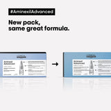 L'Oréal Professionnel Serie Expert Aminexil Advanced Anti-Thinning Hair Programme Double Action - Pack of 10 Ampoules - Skin Society {{ shop.address.country }}