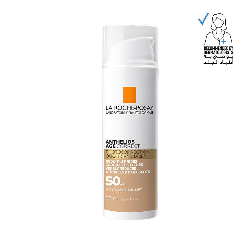 La Roche-Posay Anthelios Age Correct SPF50 CC Cream - Skin Society {{ shop.address.country }}