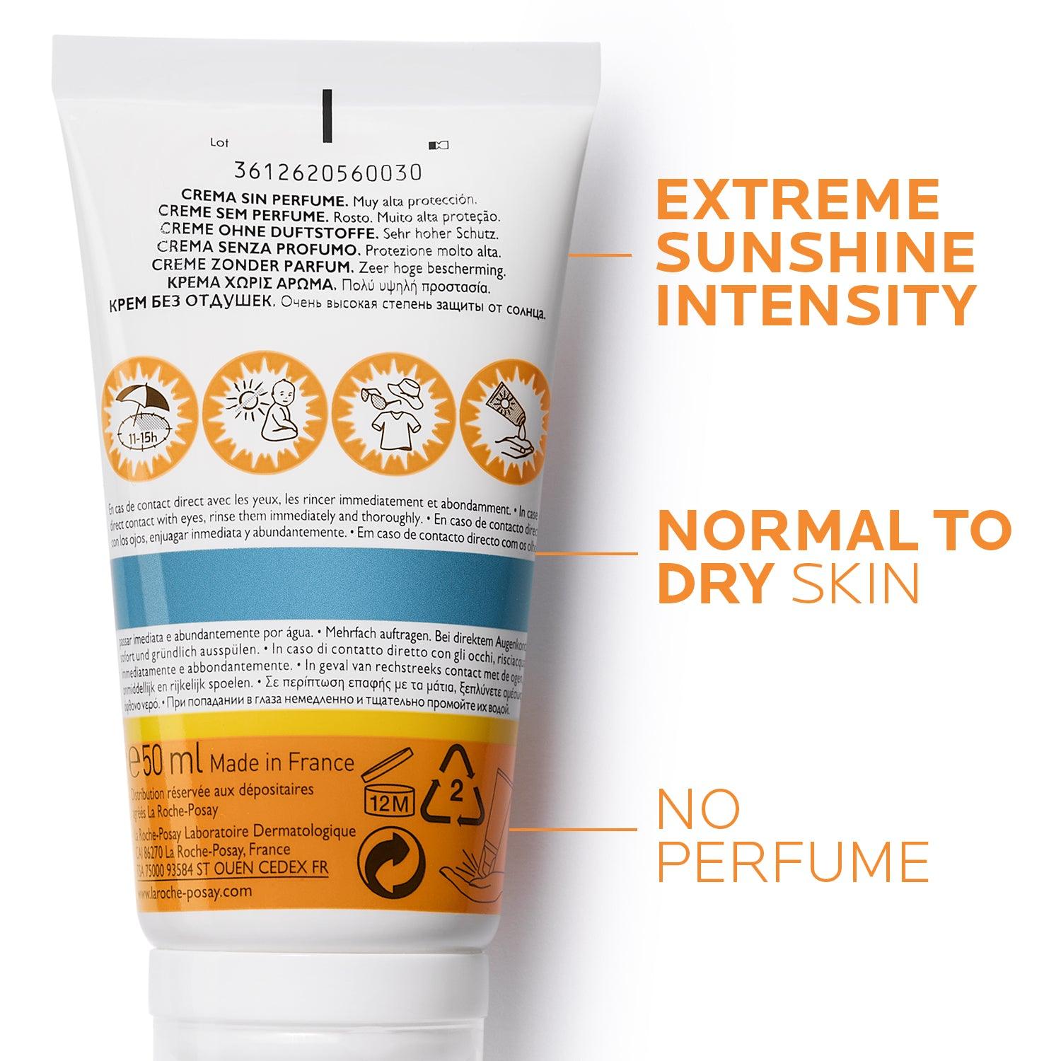 La Roche-Posay Anthelios Hydrating Cream SPF50+ - Skin Society {{ shop.address.country }}