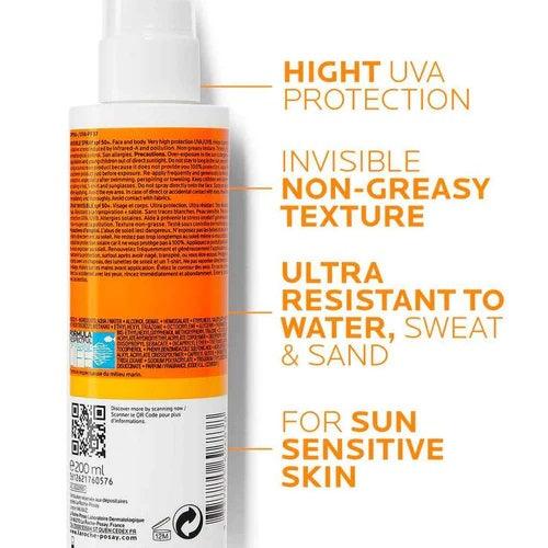 La Roche-Posay Anthelios Invisible Spray SPF50+ - Skin Society {{ shop.address.country }}