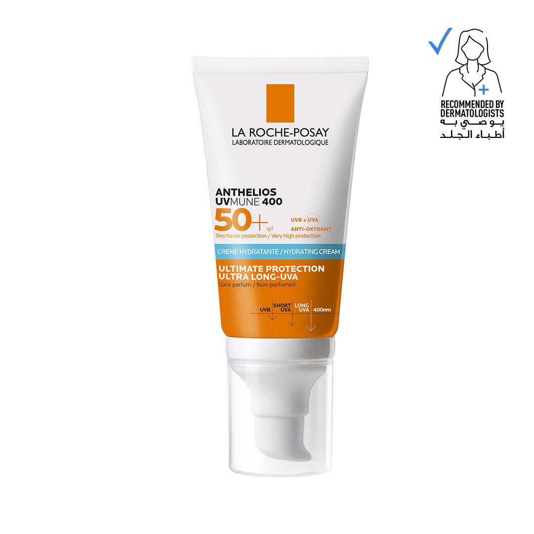 La Roche-Posay Anthelios UVMune 400 Hydrating Cream SPF50+ Sun Cream - Skin Society {{ shop.address.country }}