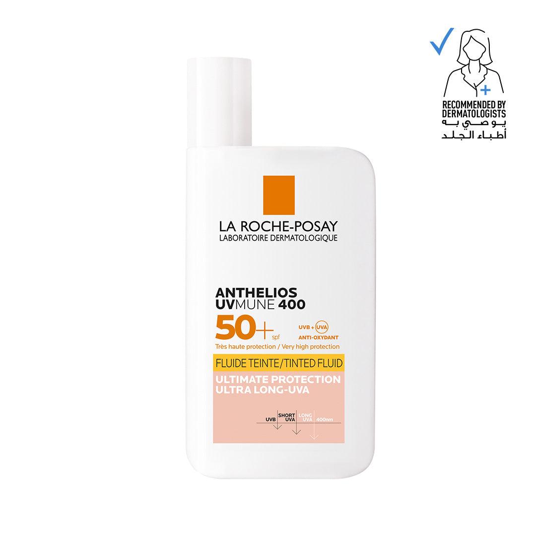 La Roche-Posay Anthelios Uvmune 400 Invisible Tinted Fluid SPF50+ - Skin Society {{ shop.address.country }}