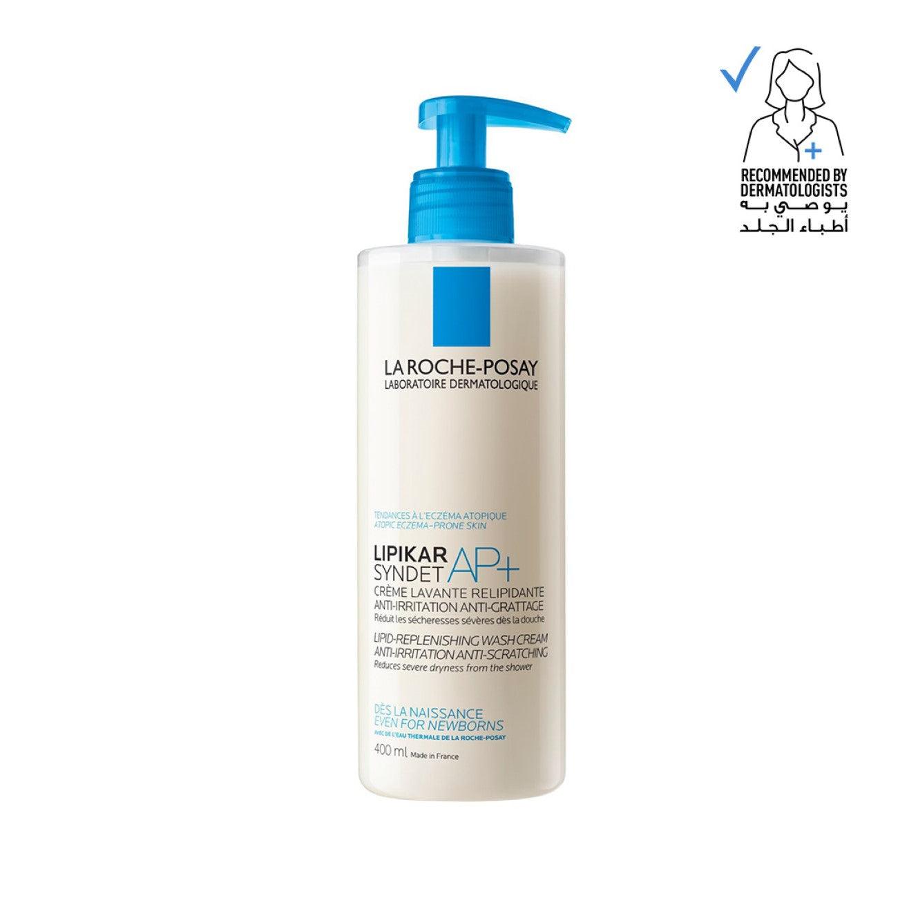 La Roche-Posay Lipikar Syndet AP+ Lipid Replenishing Wash Cream - Skin Society {{ shop.address.country }}
