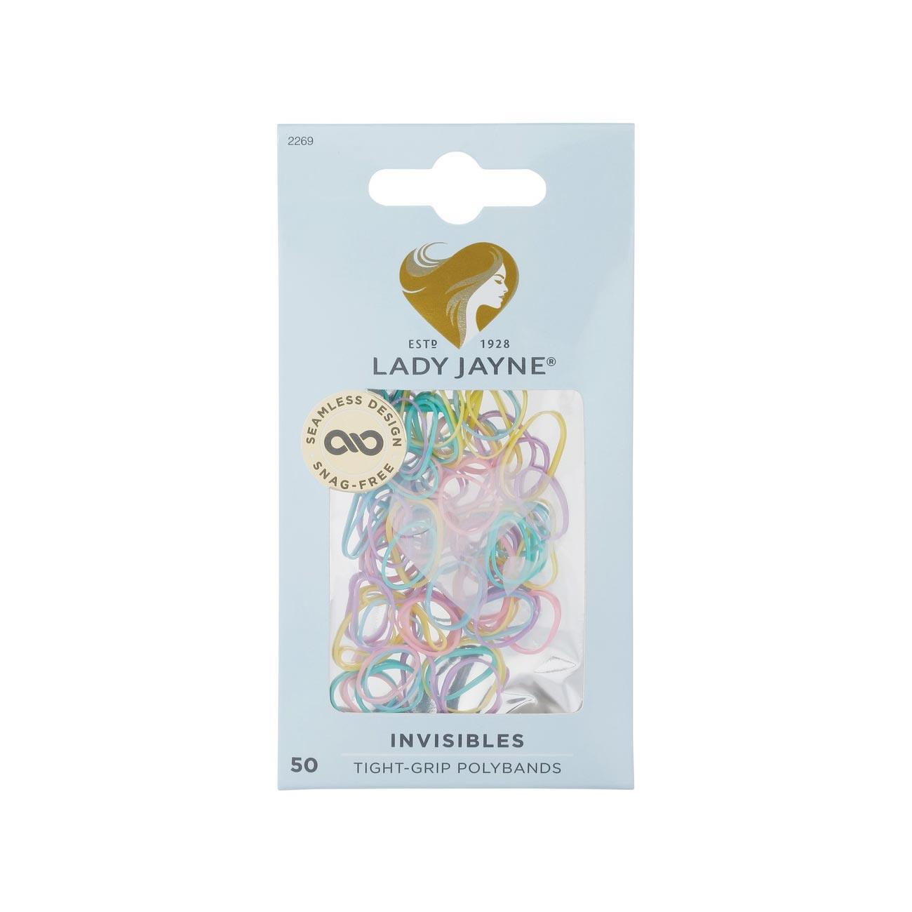 Lady Jayne Invisibles Tight-Grip Polybands - Pack of 50 - Skin Society {{ shop.address.country }}