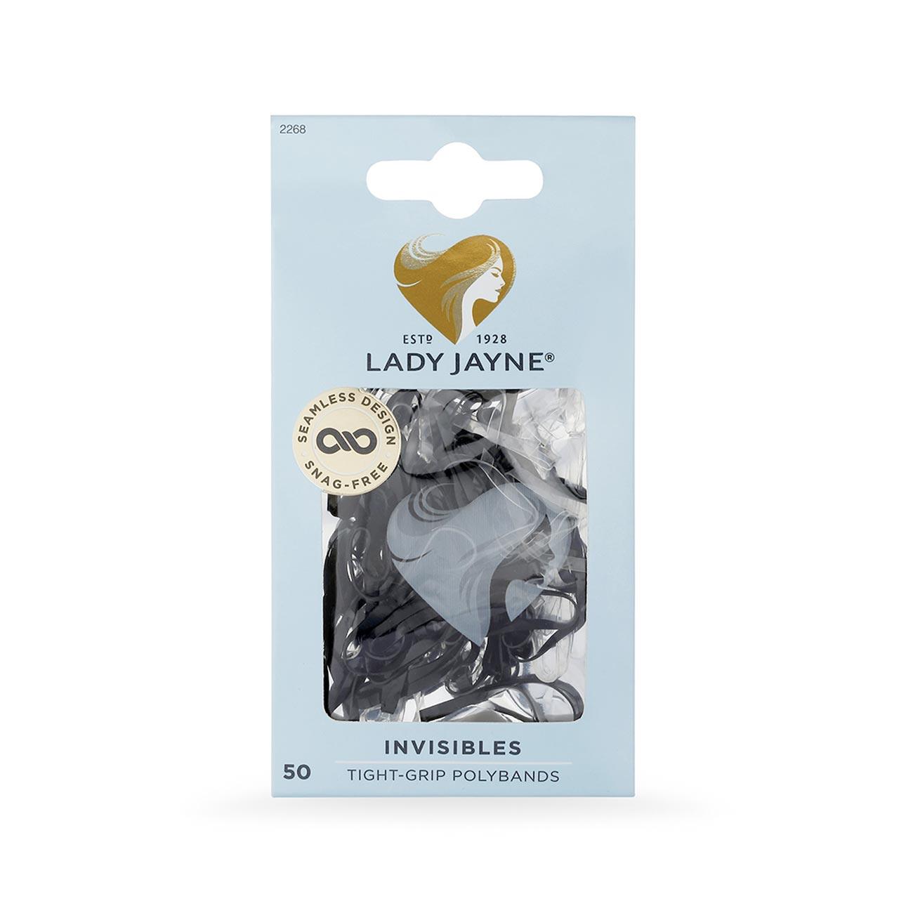 Lady Jayne Invisibles Tight-Grip Polybands - Pack of 50 - Skin Society {{ shop.address.country }}