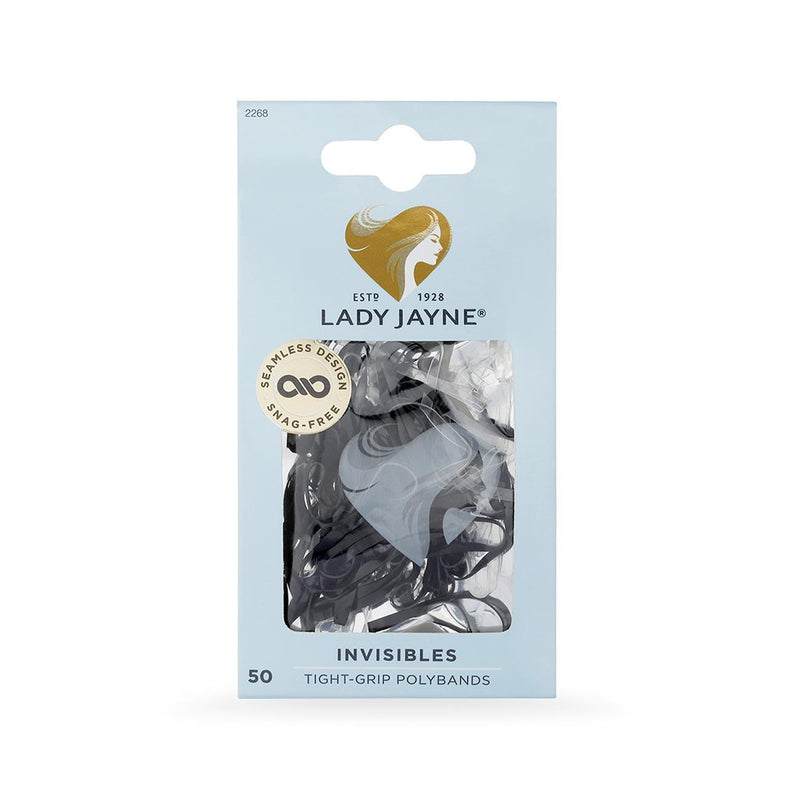Lady Jayne Invisibles Tight-Grip Polybands - Pack of 50 - Skin Society {{ shop.address.country }}