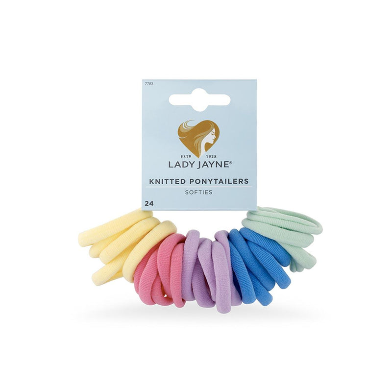Lady Jayne Knitted Ponytailers Softies - Pack of 24 - Skin Society {{ shop.address.country }}